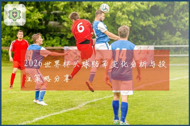 2026世界杯买球赔率变化分析与投注策略分享